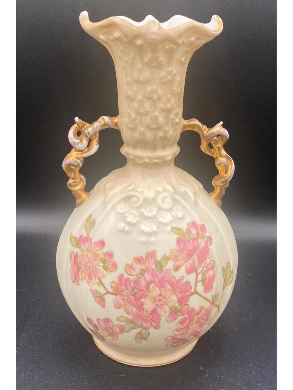 554 - Antique Art Nouveau Rudolstadt Vase